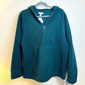 Topshop Sherpa Womens Hoodie  4-6